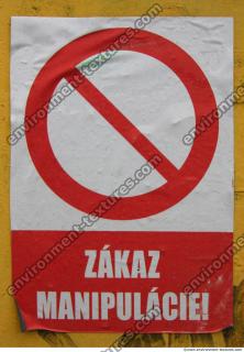 Photo Textures of Signs